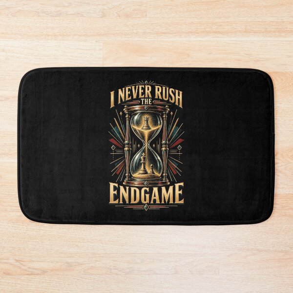 Item preview, I Never Rush The Endgame Vintage Chess Player Art designed and sold by Gustavo Navarro.
