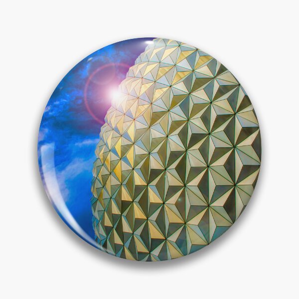 Aperçu de l'œuvre Vaisseau spatial Terre, Sphère symbolique, EPCOT, Walt Disney World, Floride créée et vendue par AMacGPhilly.