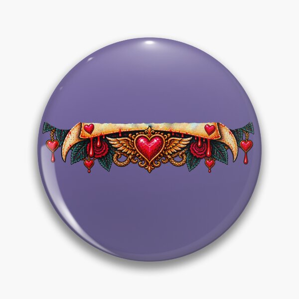 Item preview, DARK LOVE ❤️ - MONSTER ROMANCE COLLETION - SKELETON LOVE - WINGED JEWELED HEART BLOOD RED ROSES & HEART LOCKETS v3 designed and sold by WheelieGdArt.