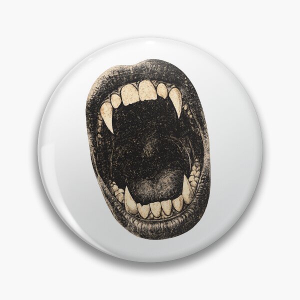Item preview, Vampire Fangs Mouth Retro Gothic Halloween Gift designed and sold by Artycom.