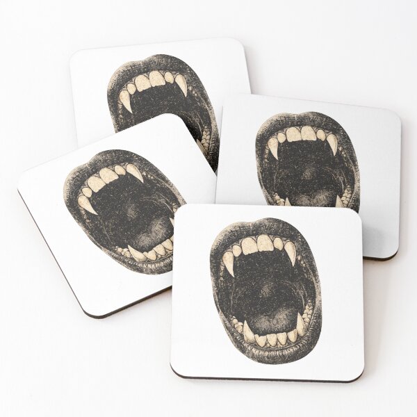 Item preview, Vampire Fangs Mouth Retro Gothic Halloween Gift designed and sold by Artycom.