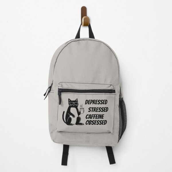 Item preview, Depressed Stressed Caffeine Obsessed designed and sold by monika-arthing.