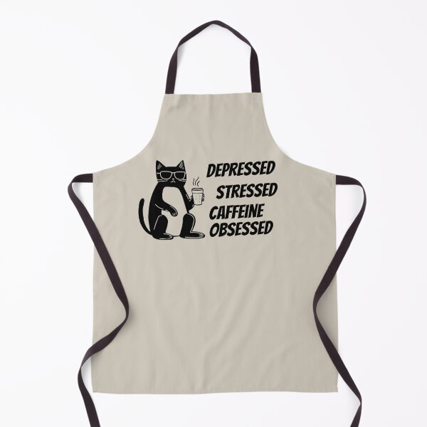 Item preview, Depressed Stressed Caffeine Obsessed designed and sold by monika-arthing.