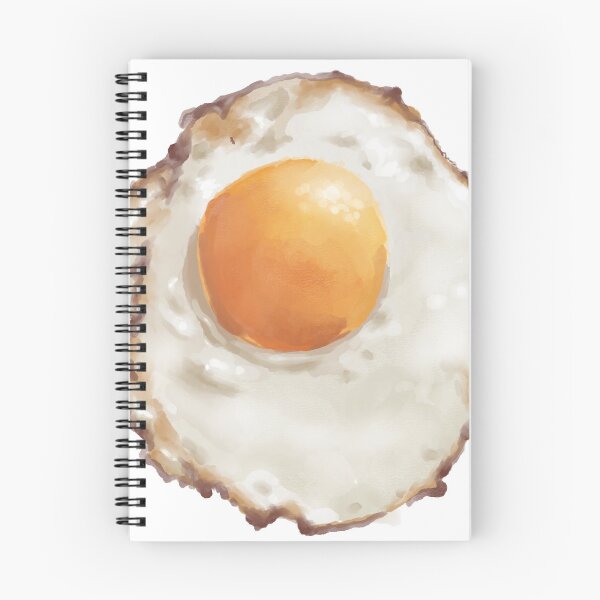 Item preview, Watercolor Sunny Side Up Egg Illustration designed and sold by maulaniism.
