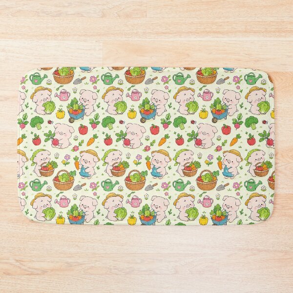 Item preview, Piggy Veggie Harvest Pattern designed and sold by Soft Berry Studio.