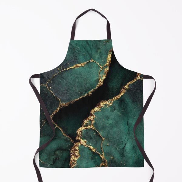 Aperçu de l'œuvre Marbre vert et or créée et vendue par ZedColors.