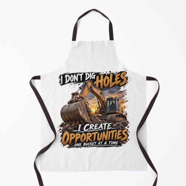Item preview, I Don’t Dig Holes — I Create Opportunities | Excavator Operator designed and sold by MJ3in1.