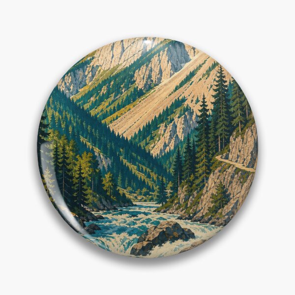 Item preview, Gesause Austria Retro Outdoors Art designed and sold by VisualArtsOasis.