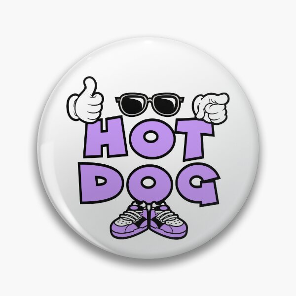 Item preview, HOT DOG  - FOOD Graffiti Character Bold Popart designed and sold by NFTWords.