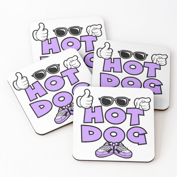 Item preview, HOT DOG  - FOOD Graffiti Character Bold Popart designed and sold by NFTWords.