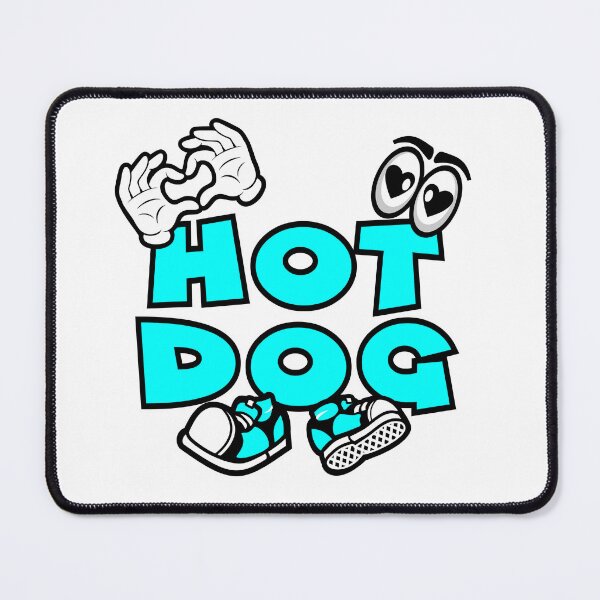 Item preview, HOT DOG  - FOOD  Comic Character Bold Urban designed and sold by NFTWords.