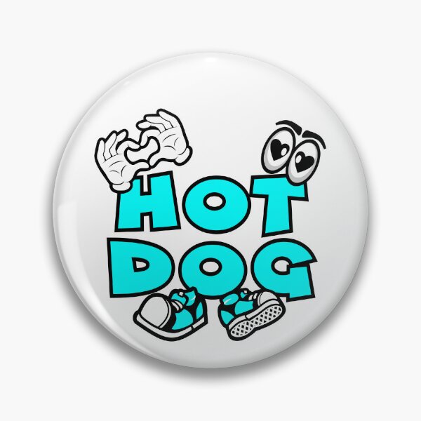 Item preview, HOT DOG  - FOOD  Comic Character Bold Urban designed and sold by NFTWords.