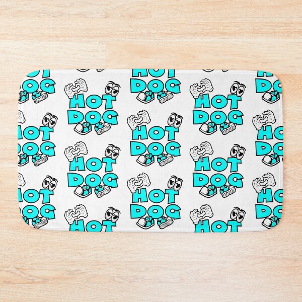 Item preview, HOT DOG - FOOD Comic Character Bold Urban designed and sold by NFTWords.
