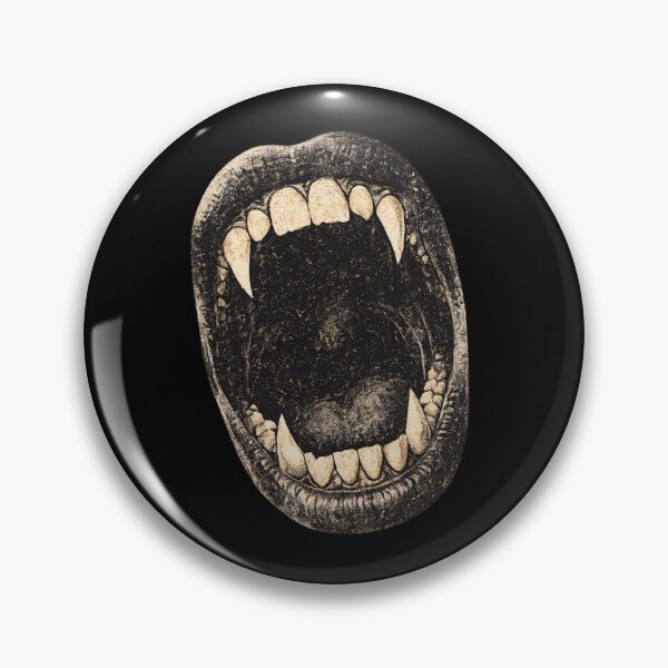 Item preview, Vampire Fangs Mouth Retro Gothic Halloween Gift designed and sold by Artycom.