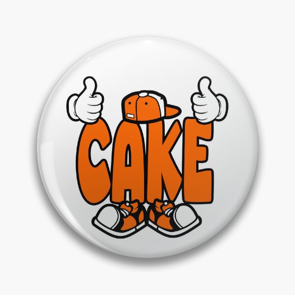 Item preview, CAKE- FOOD Street Lettering Cartoon Character  designed and sold by NFTWords.