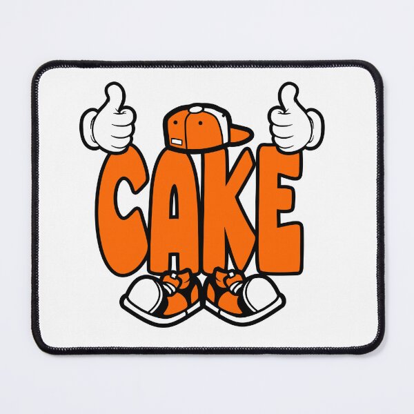 Item preview, CAKE- FOOD Street Lettering Cartoon Character  designed and sold by NFTWords.