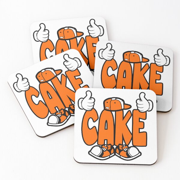 Item preview, CAKE- FOOD Street Lettering Cartoon Character  designed and sold by NFTWords.