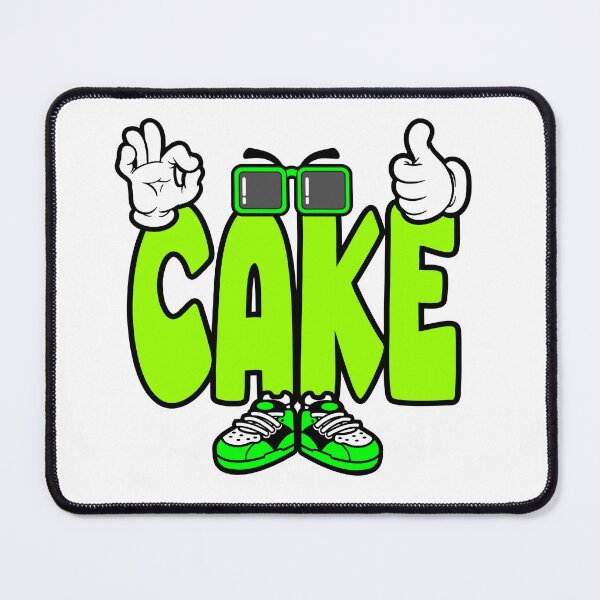 Item preview, CAKE - FOOD Design Character Bold Retro designed and sold by NFTWords.