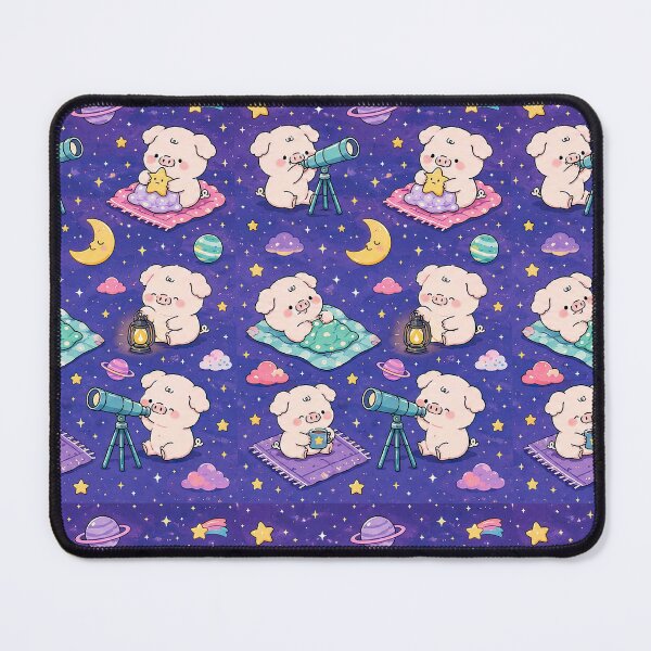 Item preview, Piggy Stargazing Pattern designed and sold by Soft Berry Studio.