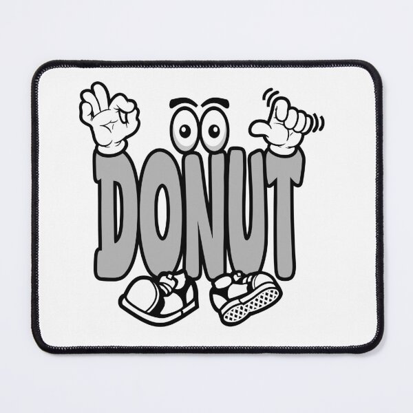 Item preview, DONUT - FOOD Grafitti Character Bold Retro designed and sold by NFTWords.