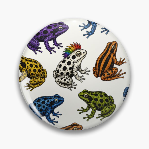 Item preview, Be Yourself Frogs designed and sold by cbfineart.