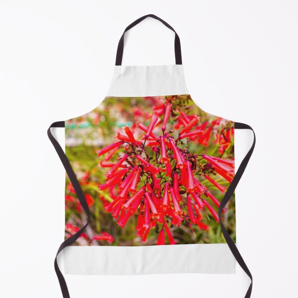 Item preview, Vibrant Red Flower Cluster in a Garden Setting designed and sold by Nmallia.