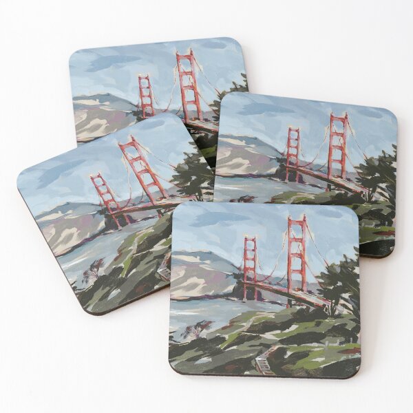 Item preview, Golden Gate Bridge Landscape designed and sold by Steve Haskamp.