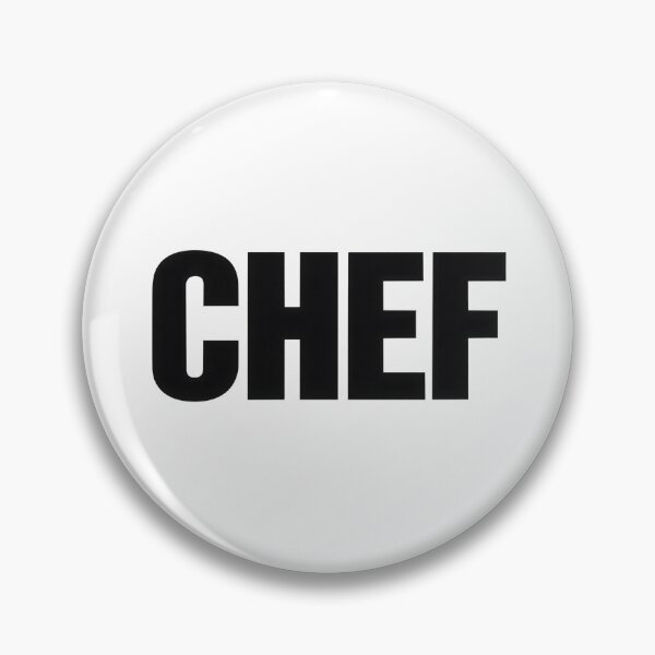Item preview, Chef Bold Black Text Design – Culinary Professional and Cook Gift designed and sold by KawaiiOrbit.