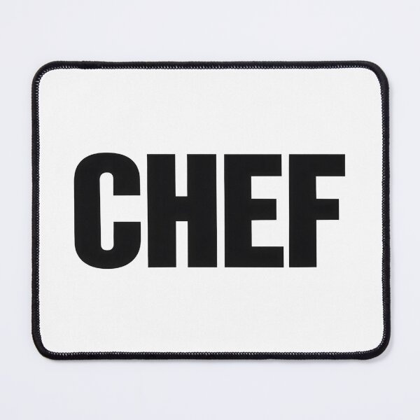 Item preview, Chef Bold Black Text Design – Culinary Professional and Cook Gift designed and sold by KawaiiOrbit.