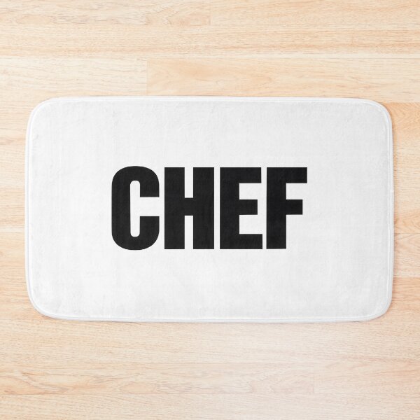 Item preview, Chef Bold Black Text Design – Culinary Professional and Cook Gift designed and sold by KawaiiOrbit.