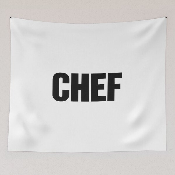 Item preview, Chef Bold Black Text Design – Culinary Professional and Cook Gift designed and sold by KawaiiOrbit.