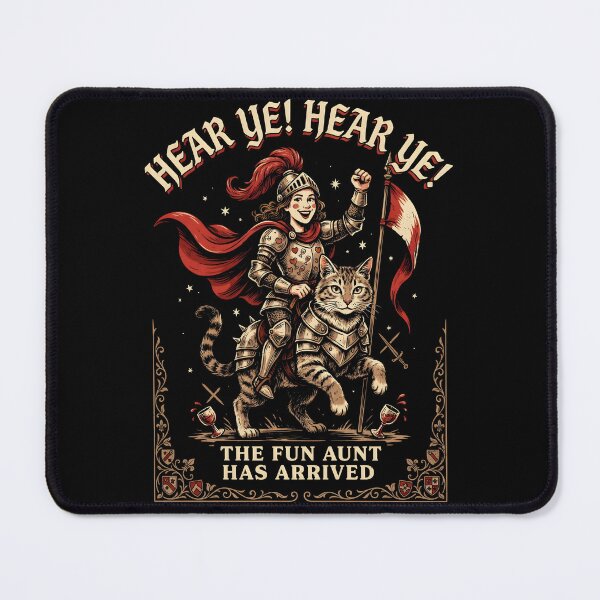 Item preview, Hear Ye Hear Ye The Fun Aunt Has Arrived Funny Aunt Knight designed and sold by Redgiant87x.