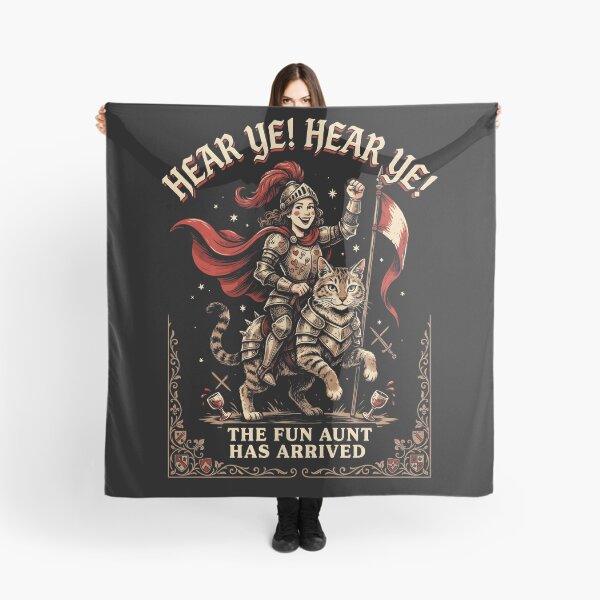 Item preview, Hear Ye Hear Ye The Fun Aunt Has Arrived Funny Aunt Knight designed and sold by Redgiant87x.