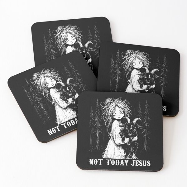 Item preview, Not Today Jesus Horror Gothic  designed and sold by Hedoraxe.
