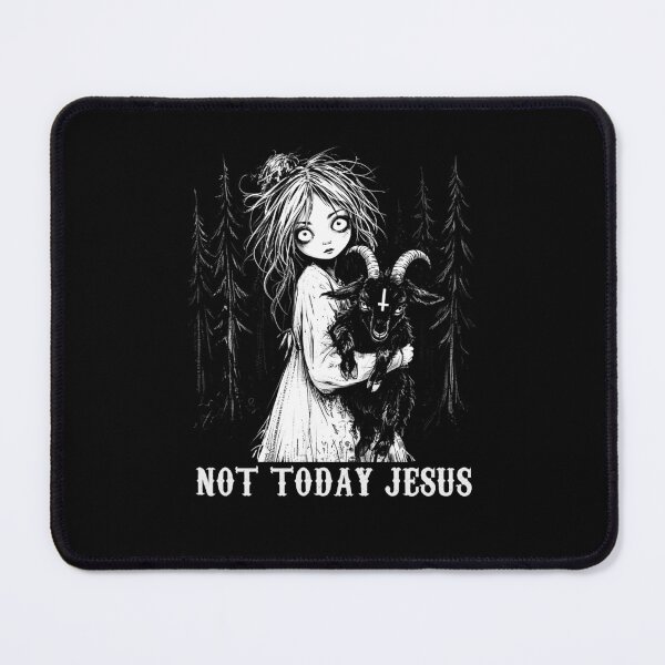 Item preview, Not Today Jesus Horror Gothic  designed and sold by Hedoraxe.