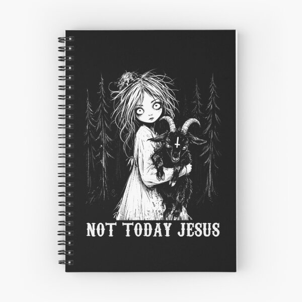 Item preview, Not Today Jesus Horror Gothic  designed and sold by Hedoraxe.