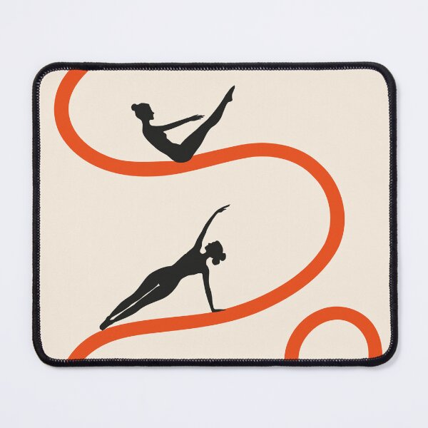 Item preview, Pilates Art Print | Minimalist Woman Fitness Art | Modern Pilates Decor | Pilates Lover Gift designed and sold by Studio pod Burom.