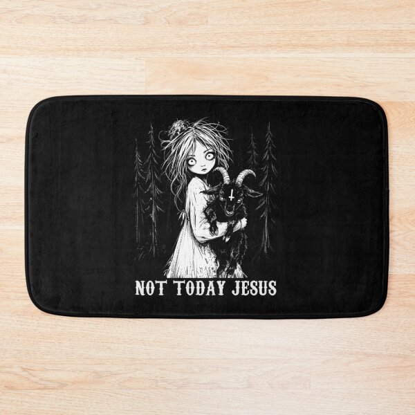 Item preview, Not Today Jesus Horror Gothic  designed and sold by Hedoraxe.