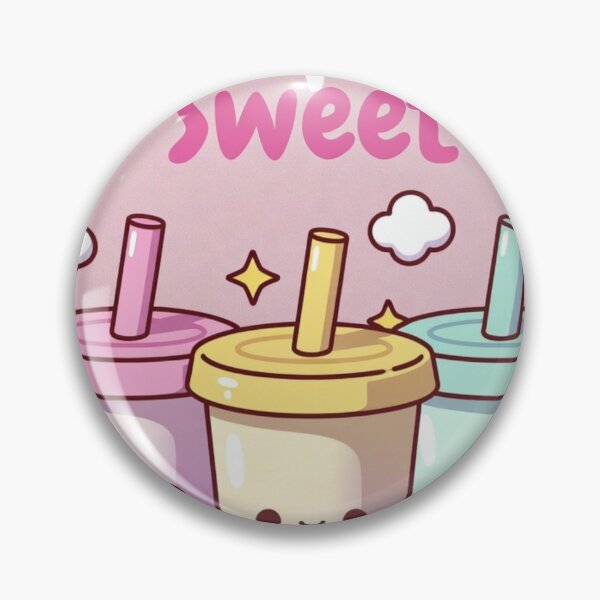 Item preview, Sweet Bubble Tea Trio designed and sold by PawShow.