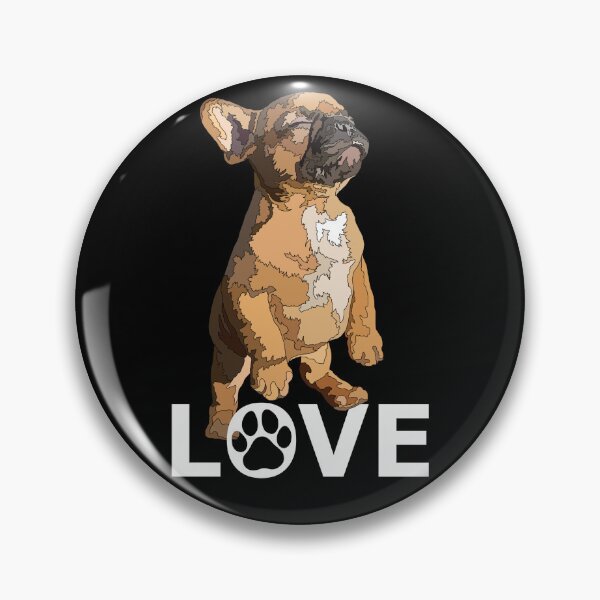 Item preview, Brown Frenchie Puppy Love designed and sold by Just-Arts-4U.
