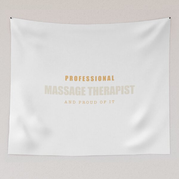 Aperçu de l'œuvre Massothérapeute professionnel(le) - Massothérapeute créée et vendue par RetroThreadWorks.