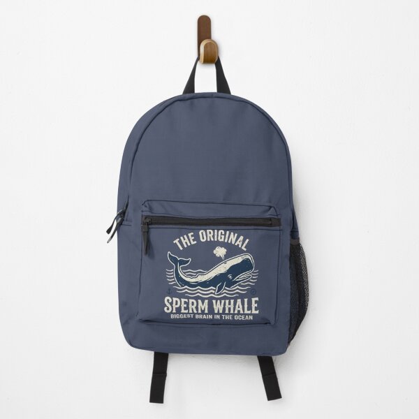 Item preview, The Original Sperm Whale Biggest Brain In The Ocean designed and sold by Amir Faysal.