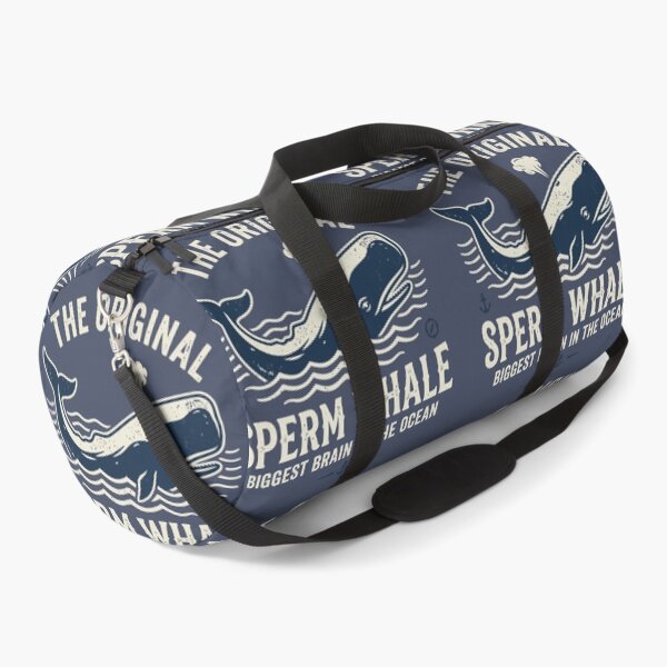Item preview, The Original Sperm Whale Biggest Brain In The Ocean designed and sold by Amir Faysal.