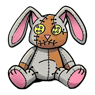 Artwork thumbnail, Copy of Raggedy Ragdoll Rabbit by Glenbobagins