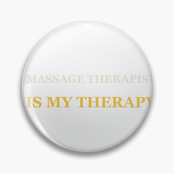 Item preview, Massage Therapist Is My Therapy - Massage Therapist designed and sold by RetroThreadWorks.