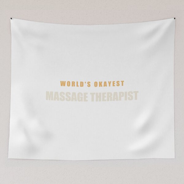 Aperçu de l'œuvre Le/la massothérapeute le/la plus moyen(ne) du monde - Massothérapeute créée et vendue par RetroThreadWorks.