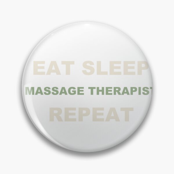 Item preview, Eat Sleep Massage Therapist Repeat - Massage Therapist designed and sold by RetroThreadWorks.