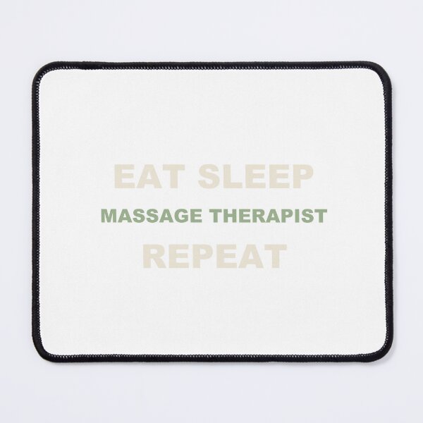 Item preview, Eat Sleep Massage Therapist Repeat - Massage Therapist designed and sold by RetroThreadWorks.