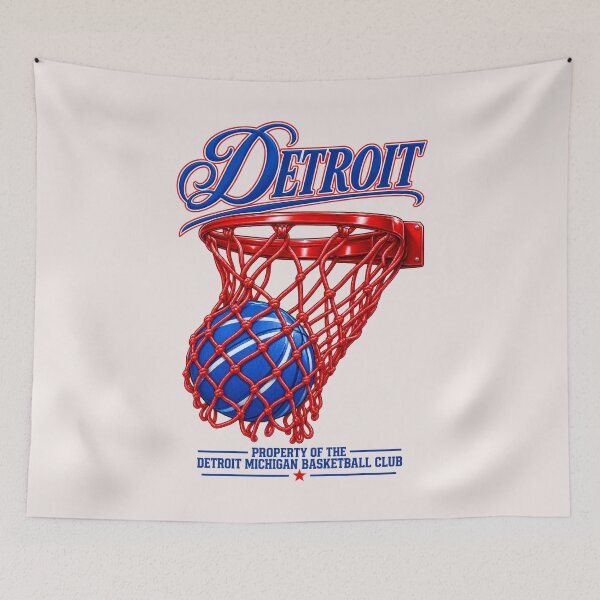 Aperçu de l'œuvre Detroit Pistons Basket-ball Est 1937  créée et vendue par Astrolunarruk.