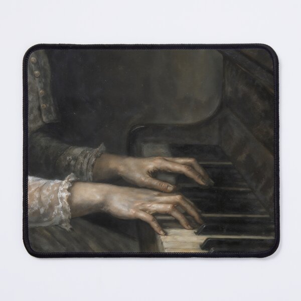 Item preview, Gothic Piano Hands Dark Academia designed and sold by DarkHolyQueen.